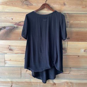 Sheer Black Tunic